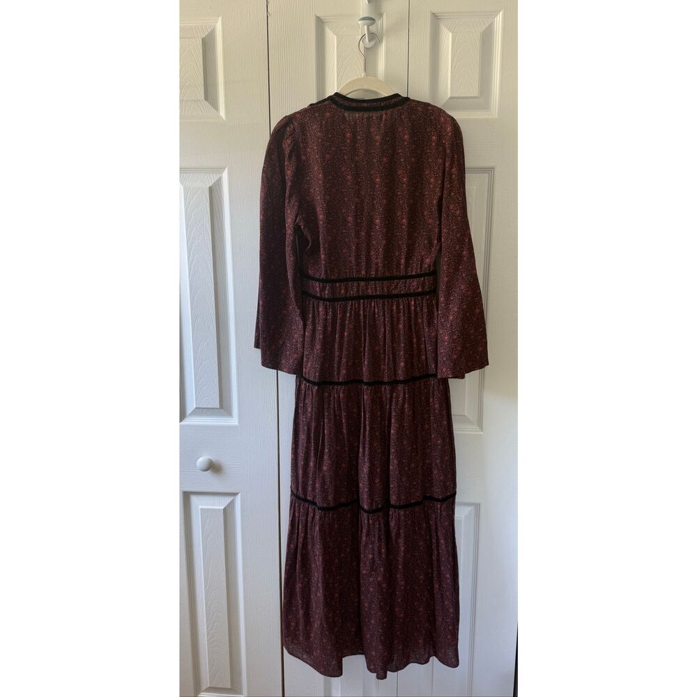 Dôen XS Elix Prairie Paisley Maxi Dress - Picture 7 of 9